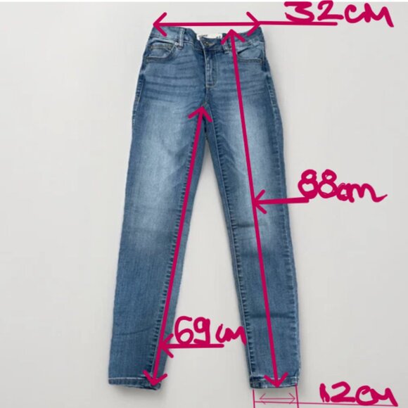Garage 1975 Denim Skinny jeans Blue size 01 - Picture 13 of 13